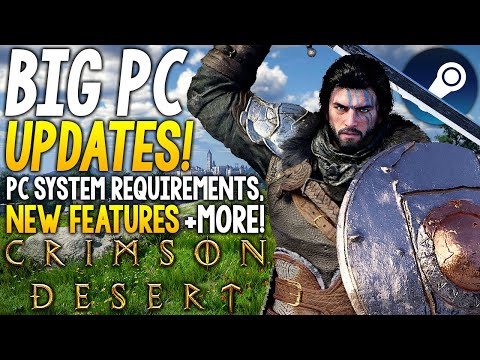 Crimson Desert is a REAL Game and It Looks ABSOLUTELY INSANE - Open World, Features, PC Requirements