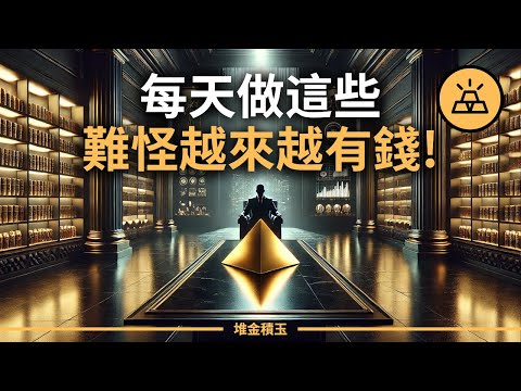 頂級富人每天都默默在做的9件事，卻沒人願意告訴你！