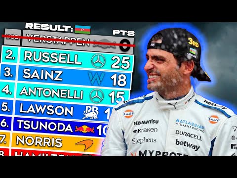 F1 In 2025... But FIRST Is DISQUALIFIED Every Race!