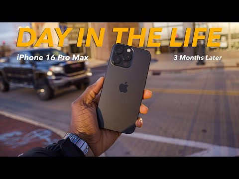 iPhone 16 Pro Max - RealDay In The Life - 3 Months Later (Camera & Battery Test)