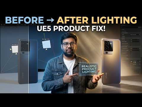 Fix Flat Product Lighting in Unreal Engine 5 — Realistic Setup for Beginners
