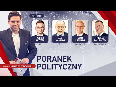Witczak, Mosiński, Luboński, Połuboczek | PORANEK POLITYCZNY | 29.10.2025