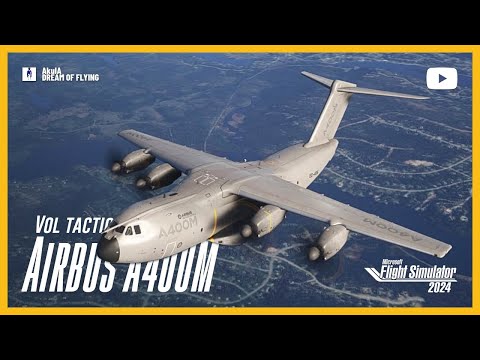 Tactical flight in A400M