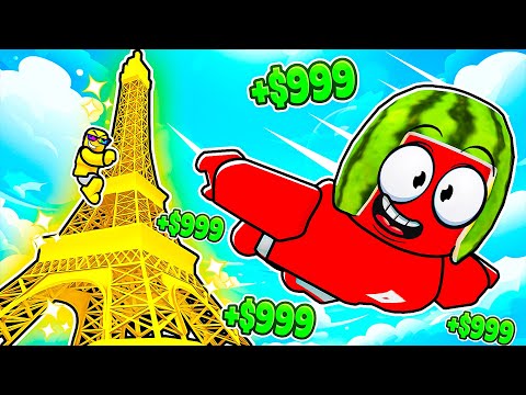 Climb and Jump Off Towers In Roblox