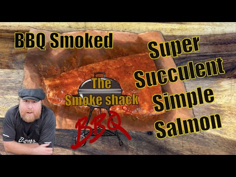 How to cook, super succulent simple salmon on a BBQ…