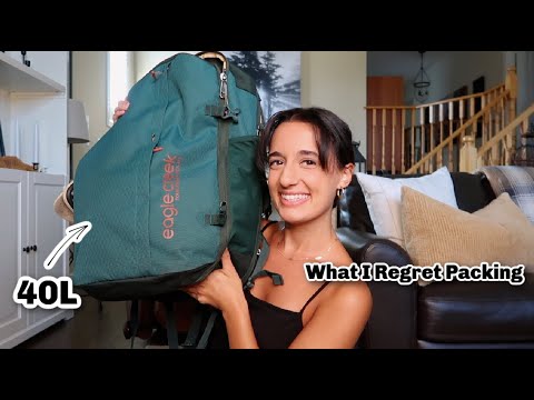 unpack with me after backpacking Southeast Asia (what I regret/what you NEED to bring with you)