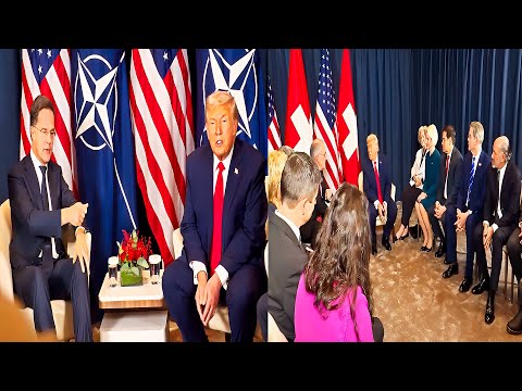 President Trump Meets NATO Secretary To Discuss Greenland Tensions
