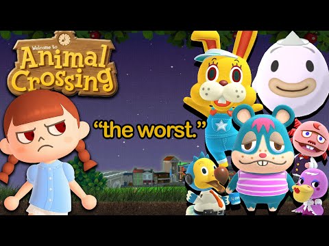 the most hated animal crossing characters…