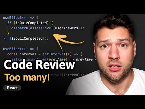 Too many useEffects! - Code Review