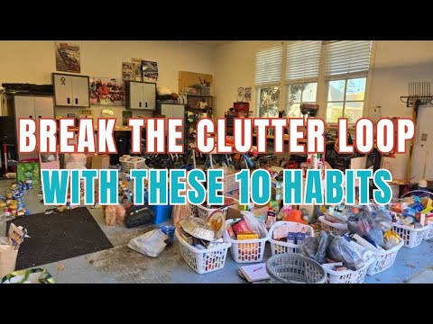 I Was Stuck in the Same CLUTTER CYCLE Every Week — Until I Tried These 10 DECLUTTERING HABITS