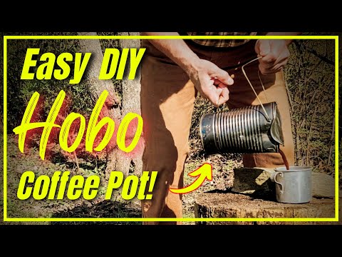 Easy DIY Hobo Coffee Pot: Make Coffee Like a 1930s Hobo!