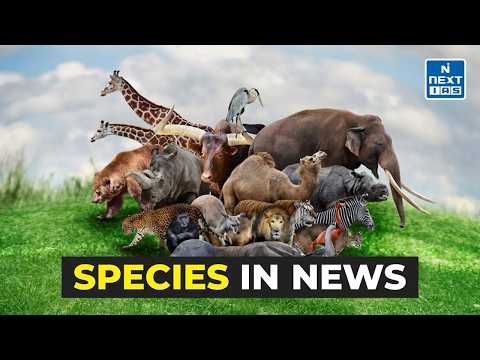 🌿 Species in news (1-15th February 2026) 🌍 | UPSC | NEXT IAS