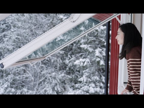 We moved to Norway and lived in the snow-capped mountains.