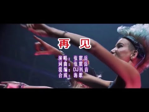 张震岳 《再见 （DJ抖音版）》KTV 导唱字幕 （备有伴奏视频）