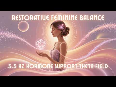 Restorative Feminine Balance | 5.5 Hz Hormone Support Theta Field