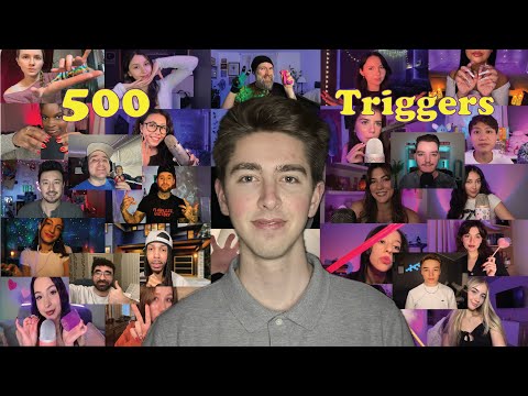 500 ASMR Triggers with Friends & Family | 3+ Hours You will Sleep😴
