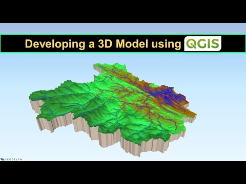 Developing a 3D Model using QGIS