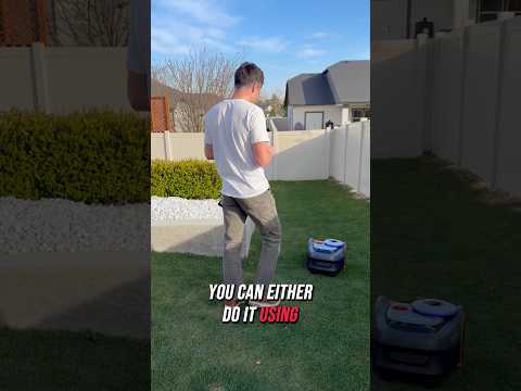 Smart i110 robot lawn mower @segwaynavimow #lawncare #smarthome