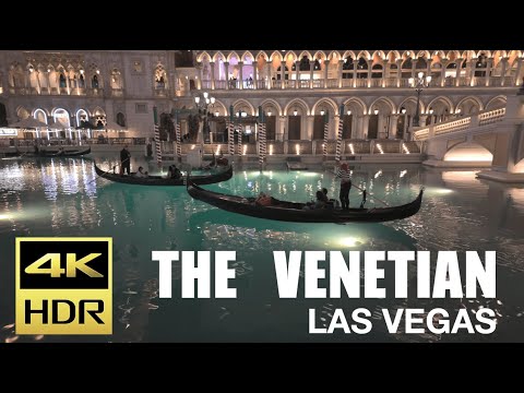 [4K HDR] THE VENETIAN Walking Tour - Las Vegas