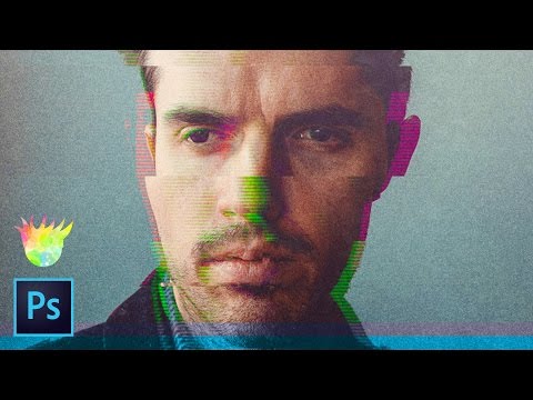 How to Create 5 Amazing Glitch Effects in Photoshop!