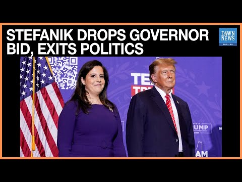 Elise Stefanik exits politics, drops New York governor bid in surprise move | Dawn News English