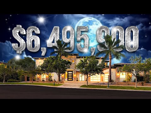 LAS VEGAS DREAM HOME ALERT!  7,224 SF Custom Contemporary w/ Dual Primary Suites & Movie Theater!