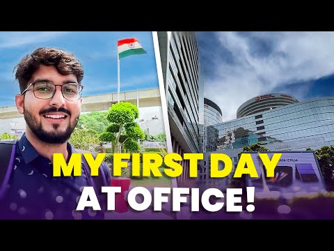 First Day at @Accenture Gurugram Office | Work From Office | Office Tour | Management Consultant