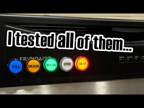 The cycles your dishwasher has might be wildly different - you should try 'em out