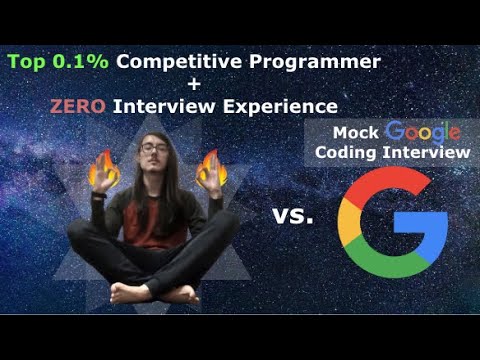 Top Competitive Programmer vs. Google Coding Interview