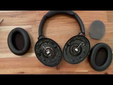 Sony WH-1000XM4 Wireless Bluetooth Headphones Cushion/Ear Pads Cleaning & Replacement