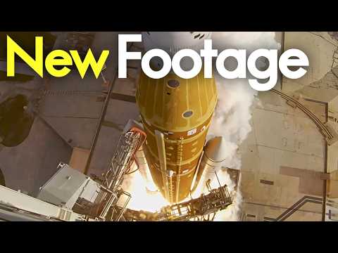 Artemis II SLS Rocket Unseen Onboard Camera Footage Finally Out! Witness the SRB's Flexing!