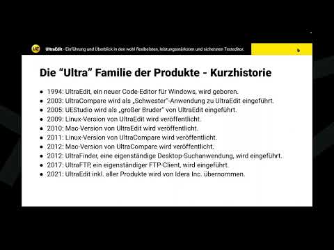 Master UltraEdit – The Professional's Text Editor [DE Webinar Replay]