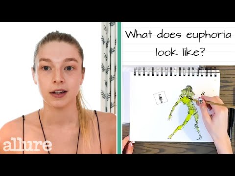 Euphoria's Hunter Schafer Draws Her Truck, Favorite Beauty Product, & More | Allure