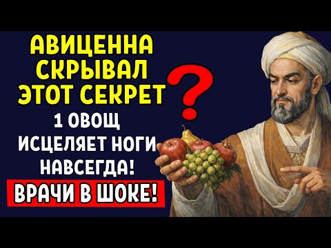 ШОК-ОТКРЫТИЕ АВИЦЕННЫ: Этот ОВОЩ СПАСЕТ ВАШИ НОГИ! Результат за неделю!