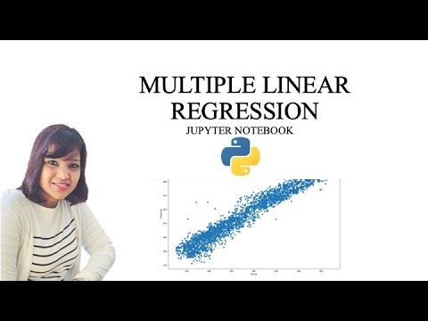 How to do Multiple Linear Regression in Python| Jupyter Notebook|Sklearn