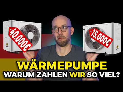 40.000 € für eine Wärmepumpe?! Was in Deutschland schiefläuft