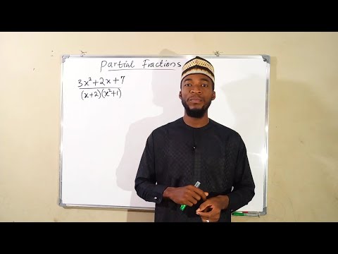 Partial Fractions | Irreducible Quadratic Factors