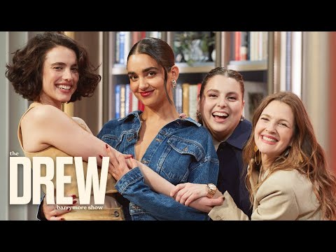"Drive Away Dolls" Margaret Qualley & Beanie Feldstein Reveal Wedding Details | Drew Barrymore Show