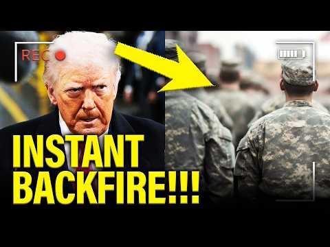 Trump PANICS as Military DRAFT BACKFIRES