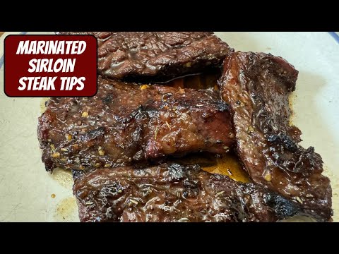 MARINATED SIRLOIN STEAK TIPS RECIPE