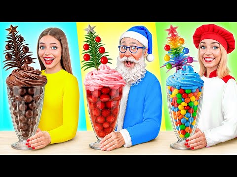 Кулинарный Челлендж: Я против Бабушки с Санта Клаусом от Bubba DO Challenge