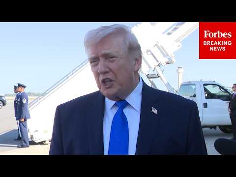 BREAKING NEWS: Trump Takes Questions From Reporters After Announcing 5-Day Pause On Iran Strikes