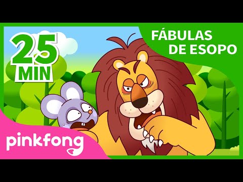 El Viejo León y la Zorra y más fábulas de esopo | +Recopilación | Pinkfong Cuentos Infantiles