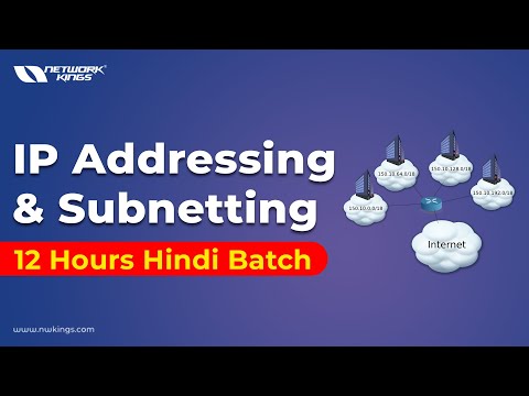 IP Addressing & Subnetting Hindi | 12 Hours | Network Kings