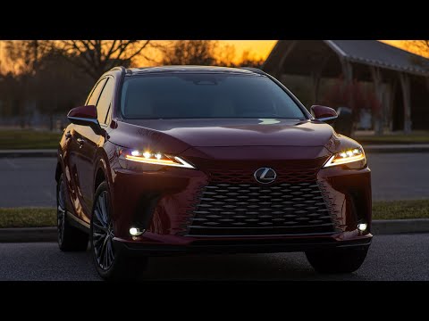 AT NIGHT 👉 2024 Lexus RX 450h+ Night Review: Headlights, Ambient Lighting & More!