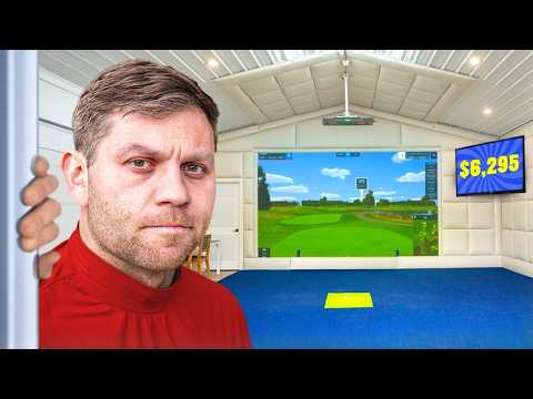 How We Built the WORLD'S BEST DIY Golf Sim for $6,295