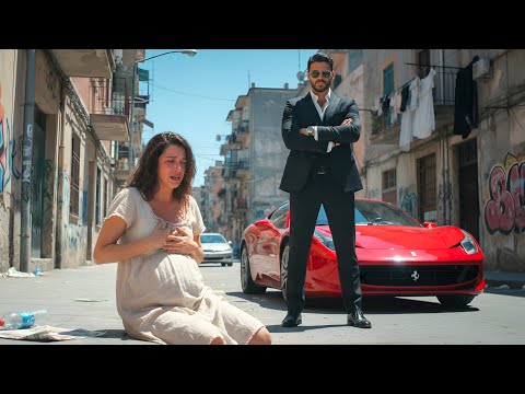 Un CHEF DE LA MAFIA dans sa voiture de LUXE trouve une femme ENCEINTE abandonnée.