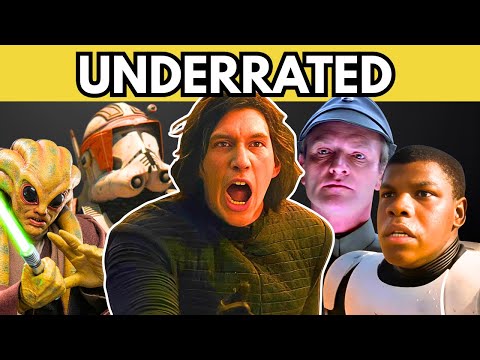 Who Are The MOST Underrated Star Wars Characters EVER?
