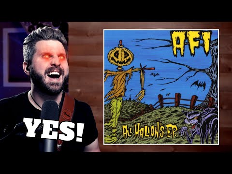 Bass Teacher REACTS to AFI - "All Hallows" (Full EP)