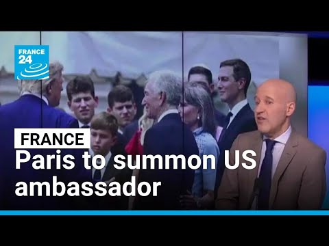 France to summon US ambassador over Trump admin's comments on far-right activist's killing
